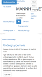 Mobile Screenshot of msk.mannhullet.no